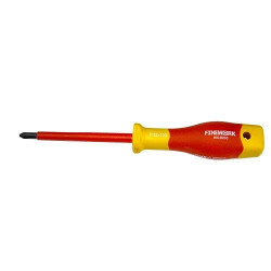Отвертка крестовая FINEWORK 93LB202 красный