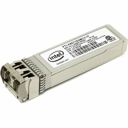 Трансивер SFP+ Intel Ethernet SFP+ SR Optics (E10GSFPSR) серебристый