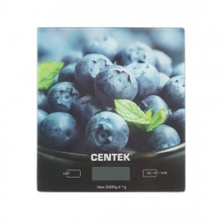 Кухонные весы Centek CT-2462 Голубика черный