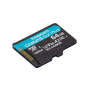 64 ГБ Карта памяти Kingston Canvas Go Plus microSDXC (SDCG4/64GBSP) черный