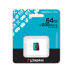 64 ГБ Карта памяти Kingston Canvas Go Plus microSDXC (SDCG4/64GBSP) черный 64 ГБ Карта памяти Kingston Canvas Go Plus microSDXC (SDCG4/64GBSP) черный