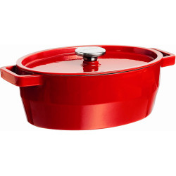 Кастрюля Pyrex SC5AC33 красная 5,8 л