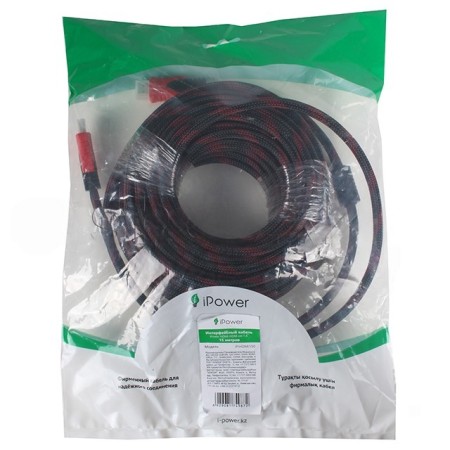 Кабель HDMI - HDMI iPower (iPiHDMi150) 15 м красный