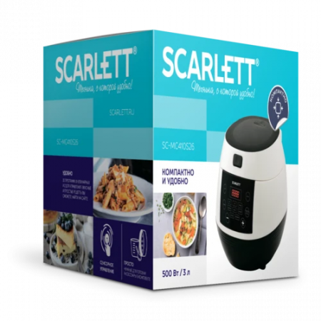 Мультиварка Scarlett SC-MC410S26 белый