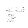 Унитаз Grohe Bau Ceramic (39428000) белый