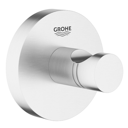 Держатель и крючок для ванной GROHE Essentials Robe Hook 40364DC1 суперсталь
