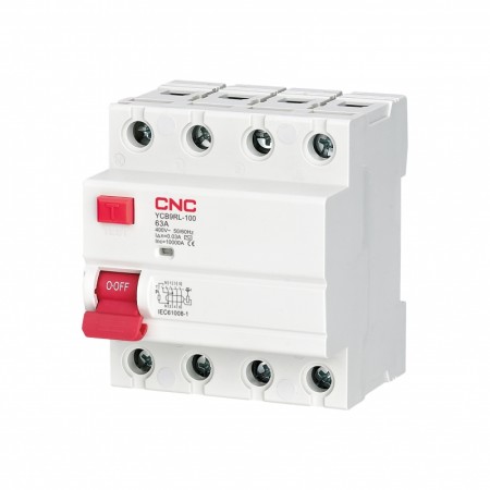 Устройство защитного отключения CNC Electric YCB9RL-100 (CNC-A032562) белый