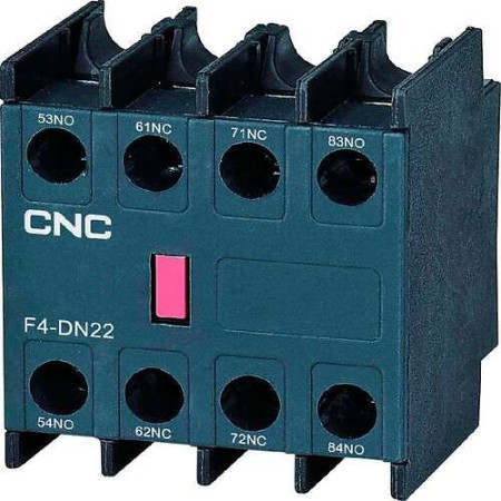 Блок доп. контактов CNC ELECTRIC F4-DN31 (CNC-C000214) черный
