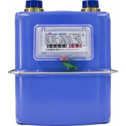 Газовый счетчик Saiman СГ-G4-01-Д T RM синий
