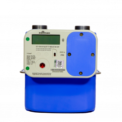 Газовый счетчик SAIMAN СГ-WG6-01-Д ET П NB IoT AV OP DC синий