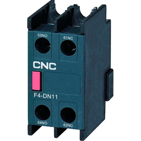 Блок доп. контактов CNC ELECTRIC F4-DN11 (CNC-C000210) черный