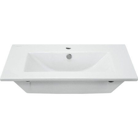 Раковина Sanita Luxe Quadro 75 (QDR75SLWB01) белый