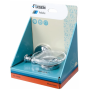 Стеклянная мыльница Fixsen FX-55008