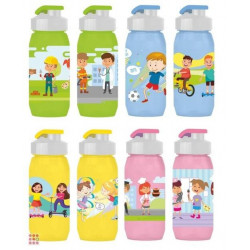 Бутылка WOWBOTTLES Активити КК0622 зеленый, синий, желтый, розовый