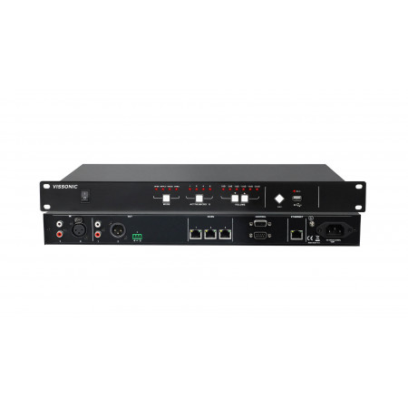Центральный блок конференц-системы Vissonic VIS-DCP1000 черный