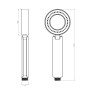 Лейка душевая Lemark LM8115C (215533) хром