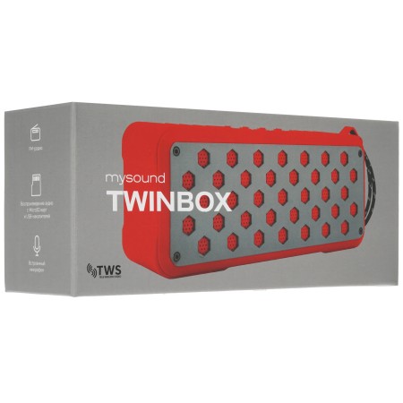 Акустическая система Rombica MySound TwinBox (BT-S076) Красный