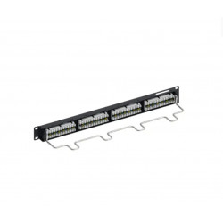 Патч-панель COMMSCOPE NETCONNECT DM 24 port. Cat.6 UTP 1U черный