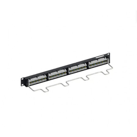 Патч-панель COMMSCOPE NETCONNECT DM 24 port. Cat.6 UTP 1U черный