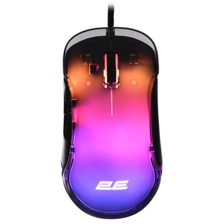 Мышь проводная 2E Gaming MG345 Transparent (2E-MG345TR) черный
