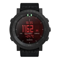 Спортивные часы Suunto Core Alpha Stealth (SS050504000) чёрный 49 мм