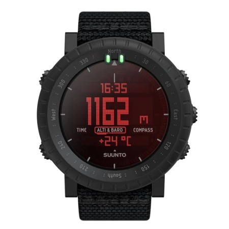 Спортивные часы Suunto Core Alpha Stealth (SS050504000) чёрный 49 мм