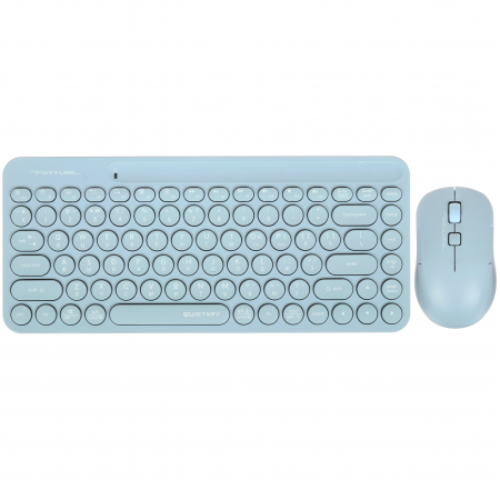 Клавиатура + мышь беспроводная A4tech Fstyler (FG3200 Air 2 Blue) голубой
