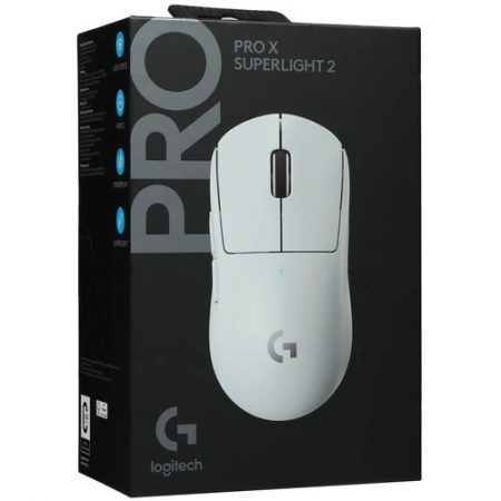 Мышь беспроводная Logitech G PRO X SUPERLIGHT 2 (910-006638) белый