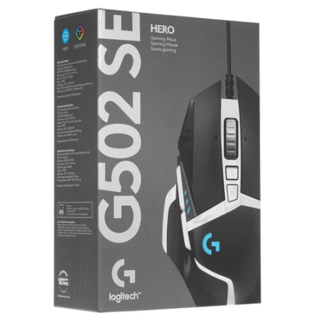 Мышь проводная Logitech G502 SE HERO (910-005729) черный