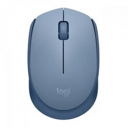 Мышь беспроводная Logitech M171 (910-006866) голубой-серый