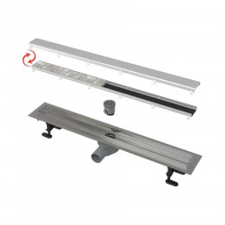 Трап для душа AlcaPlast APZ13-DOUBLE9 (APZ13-DOUBLE9-650) серый