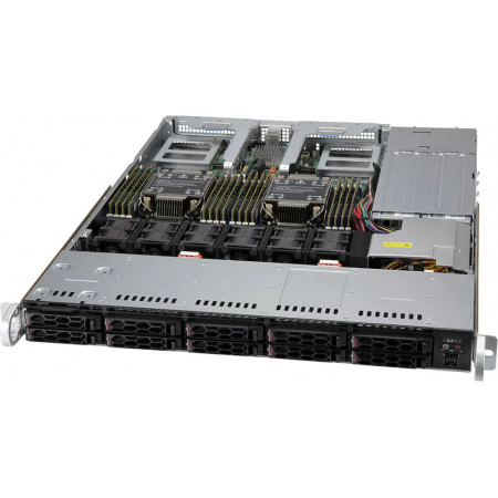 Сервер Supermicro SuperServer SYS‑120C‑TN10R серый