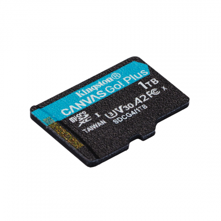 1024 ГБ Карта памяти Kingston Canvas Go Plus MicroSDXC (SDCG4/1TBSP) черный