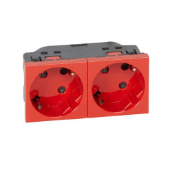 Кабельная розетка Legrand 077281 красный