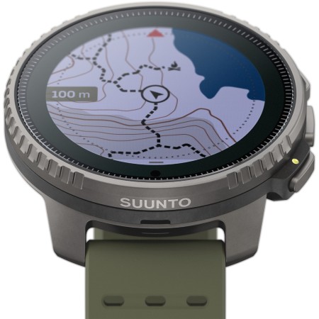 Спортивные часы Suunto Vertical Titanium Solar 49 мм (SS050859000) зеленый