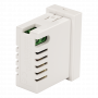Кабельная розетка LANMASTER LAN-EZ45x22-2UAA/2.1-WH белый