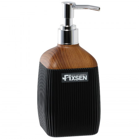 Диспенсер для жидкого мыла Fixsen Black Wood FX-401-1 черный
