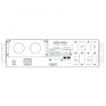 Байпас Delta New RT 5-10kVA MBB(PARALLEL) (PDB1512A511035) черный