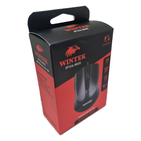 Мышь проводная Wintek WS-MS-926 черный