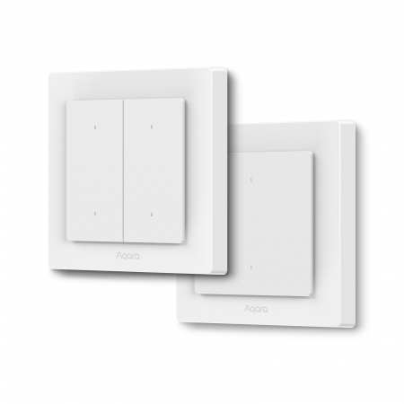 Умный выключатель Aqara Light Switch H2 EU (WS-K08D) белый