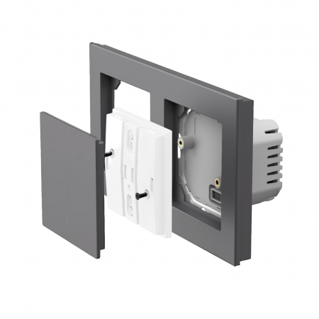 Умный выключатель Aqara Light Switch H2 EU (WS-K08D) белый