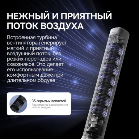 Вентилятор напольный Deerma DEM-FD130W белый