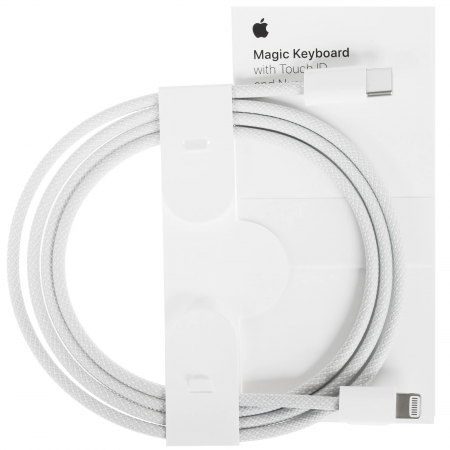 Клавиатура беспроводная Apple Magic с Touch ID (MK2C3RS) белый