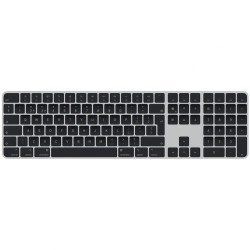 Клавиатура беспроводная Apple Magic Keyboard с Touch ID и цифровой панелью (MMMR3RS/A) черный