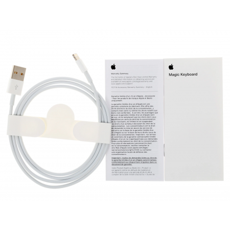 Клавиатура беспроводная Apple Magic A2450 (MK2A3RS/A) серебристый