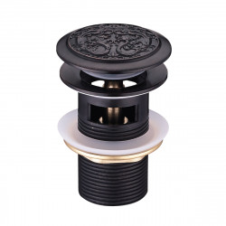 Донный клапан Lemark LM6680ORB (152677) черный