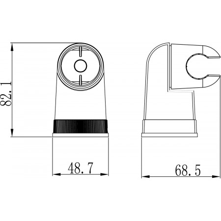Держатель для душа Lemark LM8009C (2625) хром