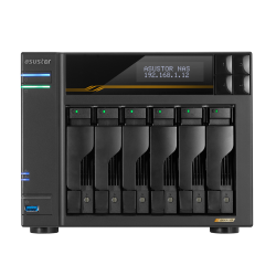 Сетевой накопитель ASUSTOR AS6806T тёмно-серый