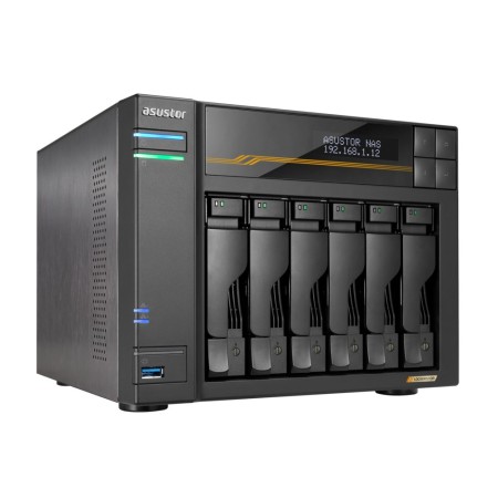 Сетевой накопитель ASUSTOR AS6806T тёмно-серый