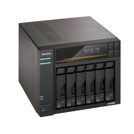 Сетевой накопитель ASUSTOR AS6806T тёмно-серый